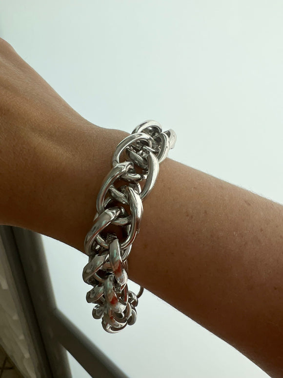 Braid Silver Bracelet