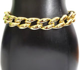 Bold GoldChain Belt